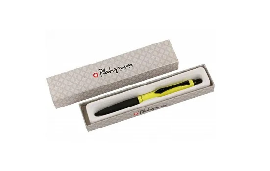 Platignum Yellow Ball Point Pen-50430