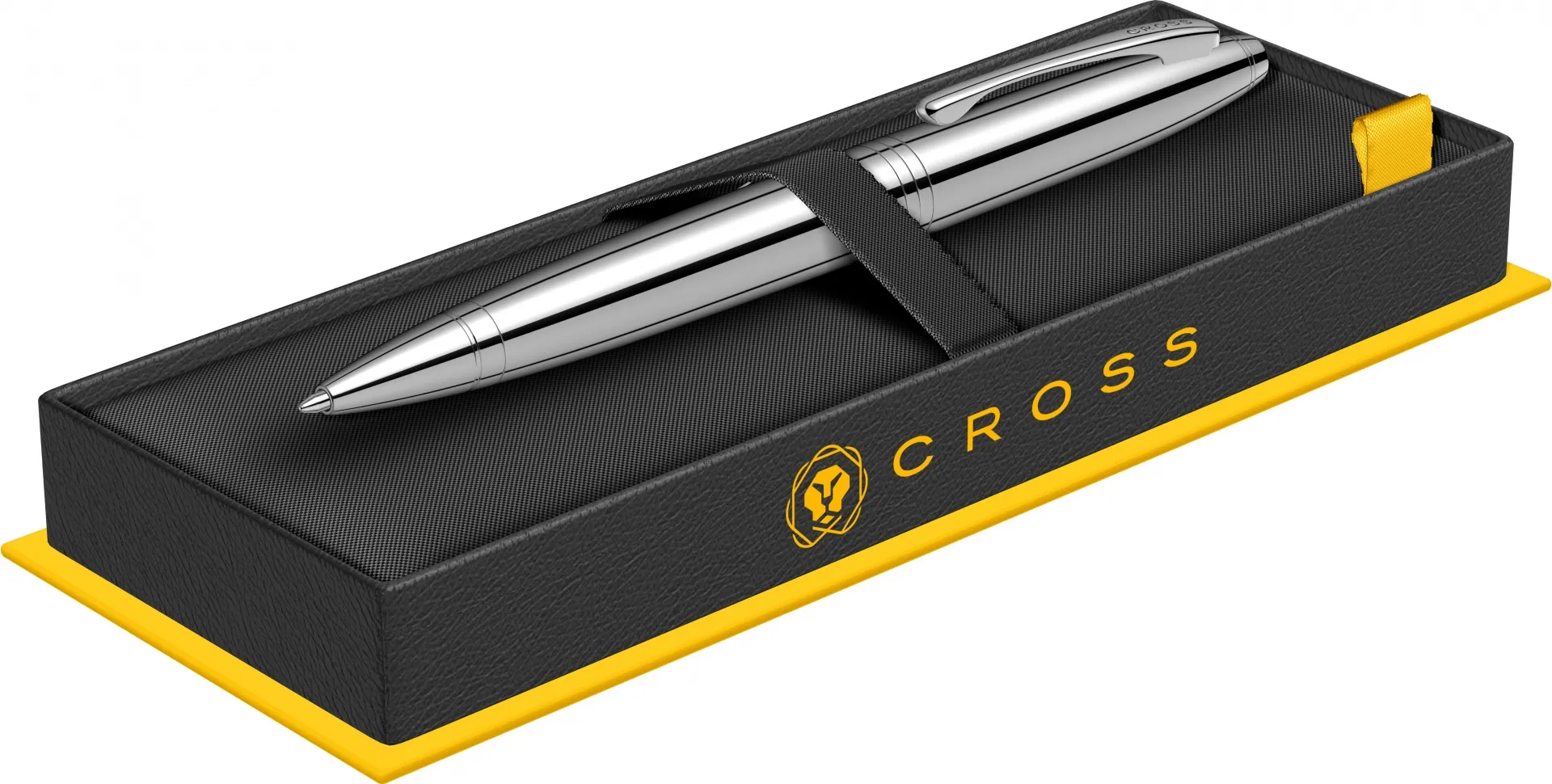 AT0112-1 Cross Calais Lustrous Chrome Ballpoint Pen