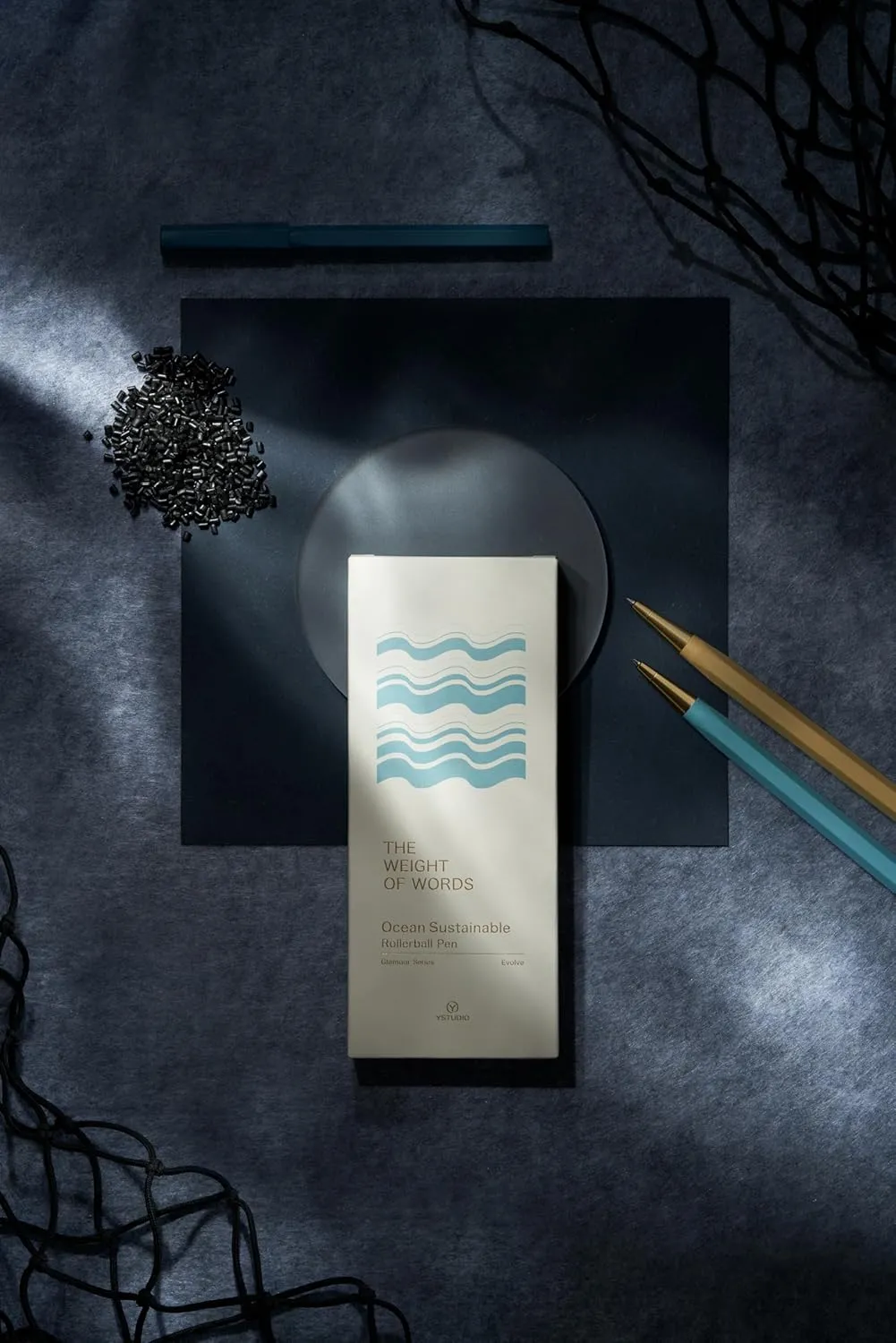 YSTUDIO Glamour Series Ocean Sustainable Rollerball In Sky Blue