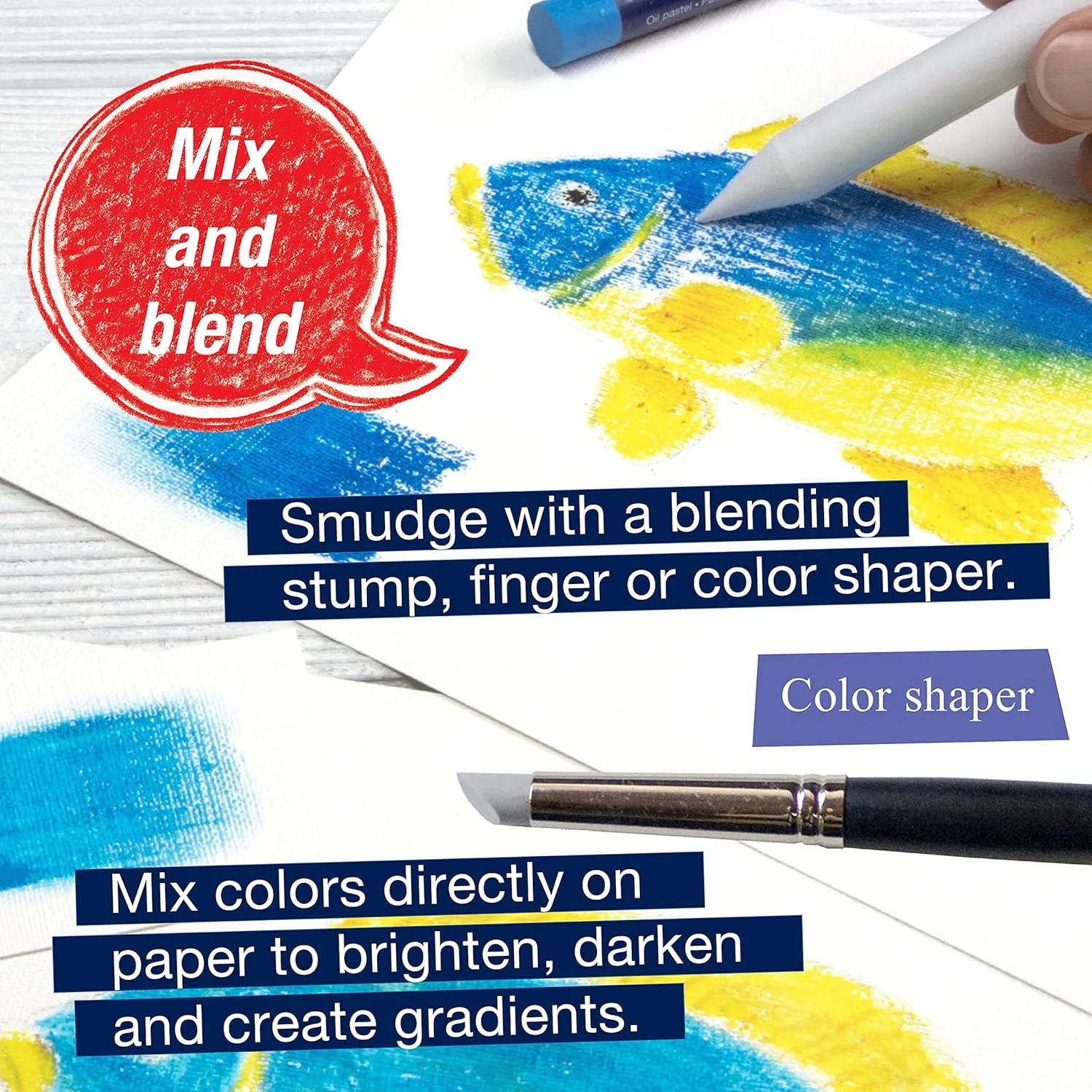 Faber-Castell Goldfaber Studio Quality Oil Pastels- 24 Pieces