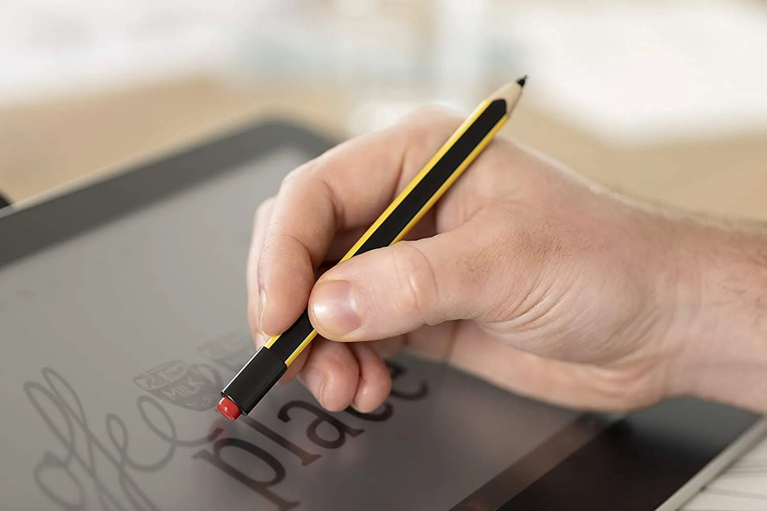 Staedtler Noris Digital Jumbo 180J 22. Emr Stylus With Soft Digital Eraser. For Tablet