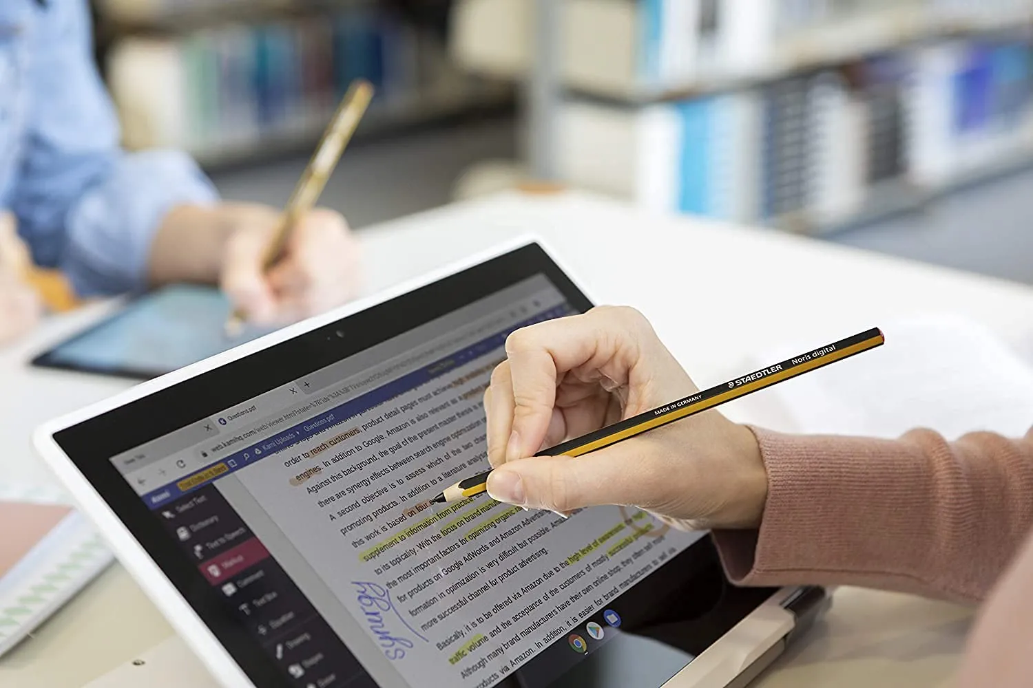 Staedtler Noris Digital Stylus Pencil Tablet Yellow