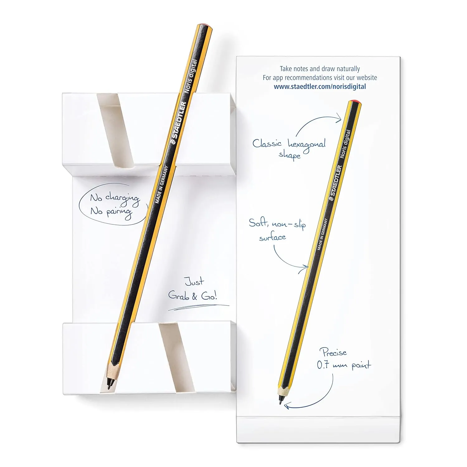 Staedtler Noris Digital Stylus Pencil Tablet Yellow