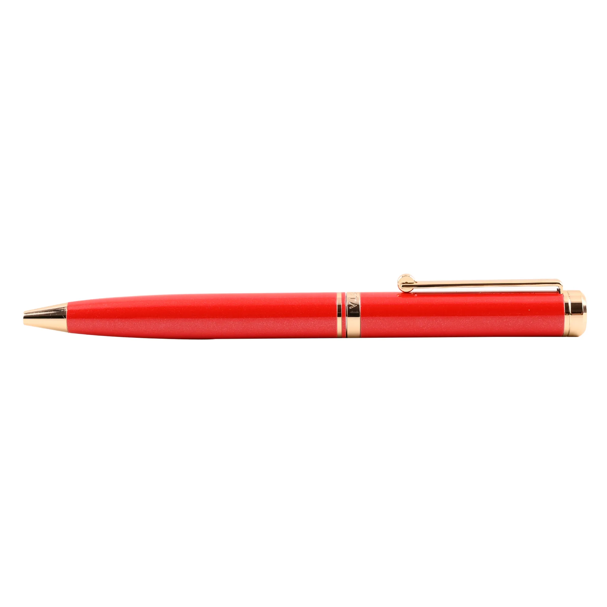 Arista Dual-Function| Pearl Red | 24 CT Gold Plated Trim | With 0.7 MM Mechanical Pencil 