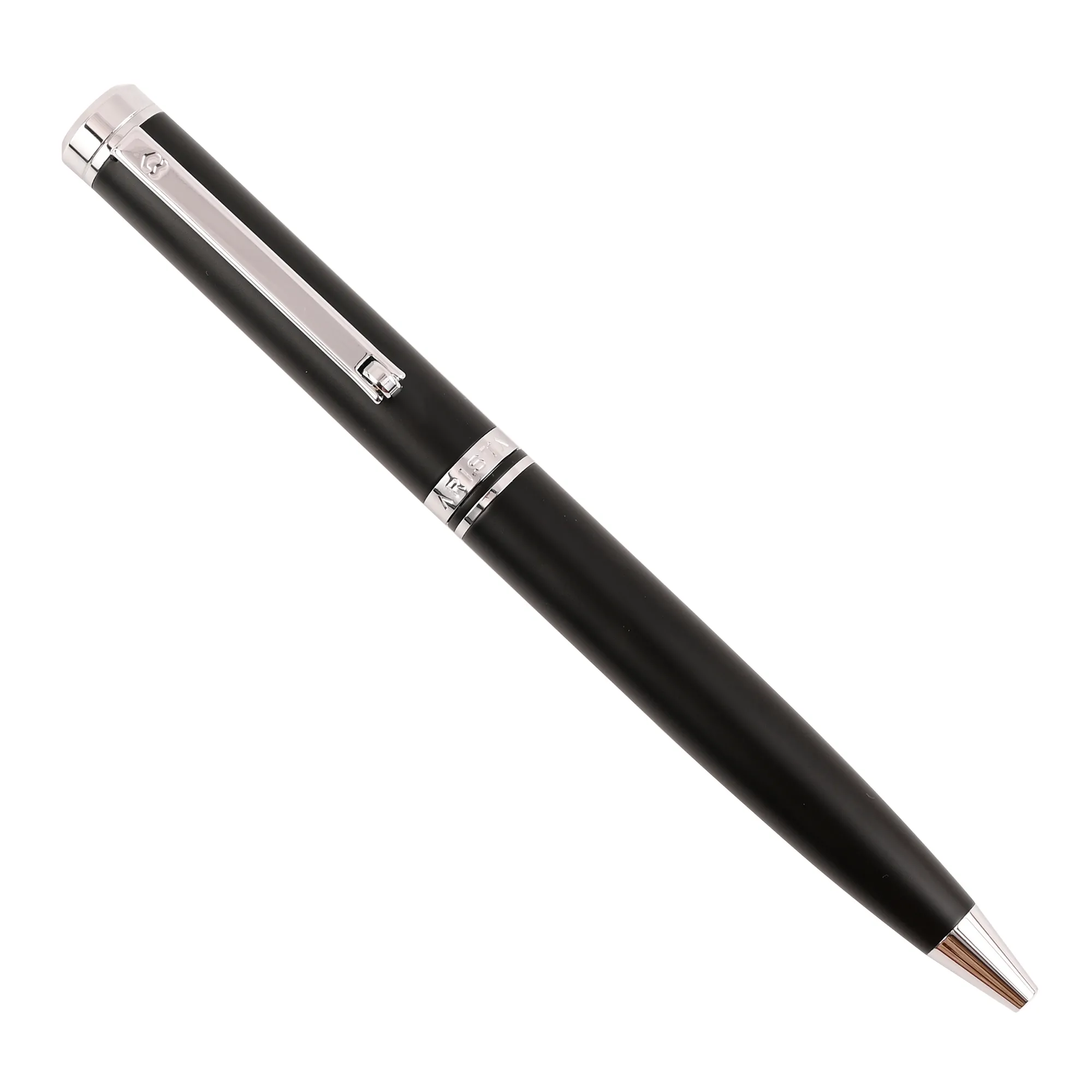 Arista Dual-Function Switch Ballpoint Pen | Black Barrel | Chrome Trim With 0.7 MM Mechanical Pencil