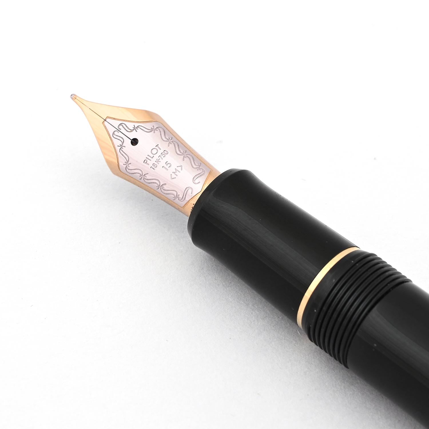 PILOT | CUSTOM 845 | 18k Gold With Rhodium Plating Black | Fountain Pen | Extra Fine