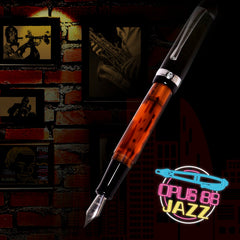 Opus 88 Jazz Amber Fountain Pen (FF) 97010722 FLF