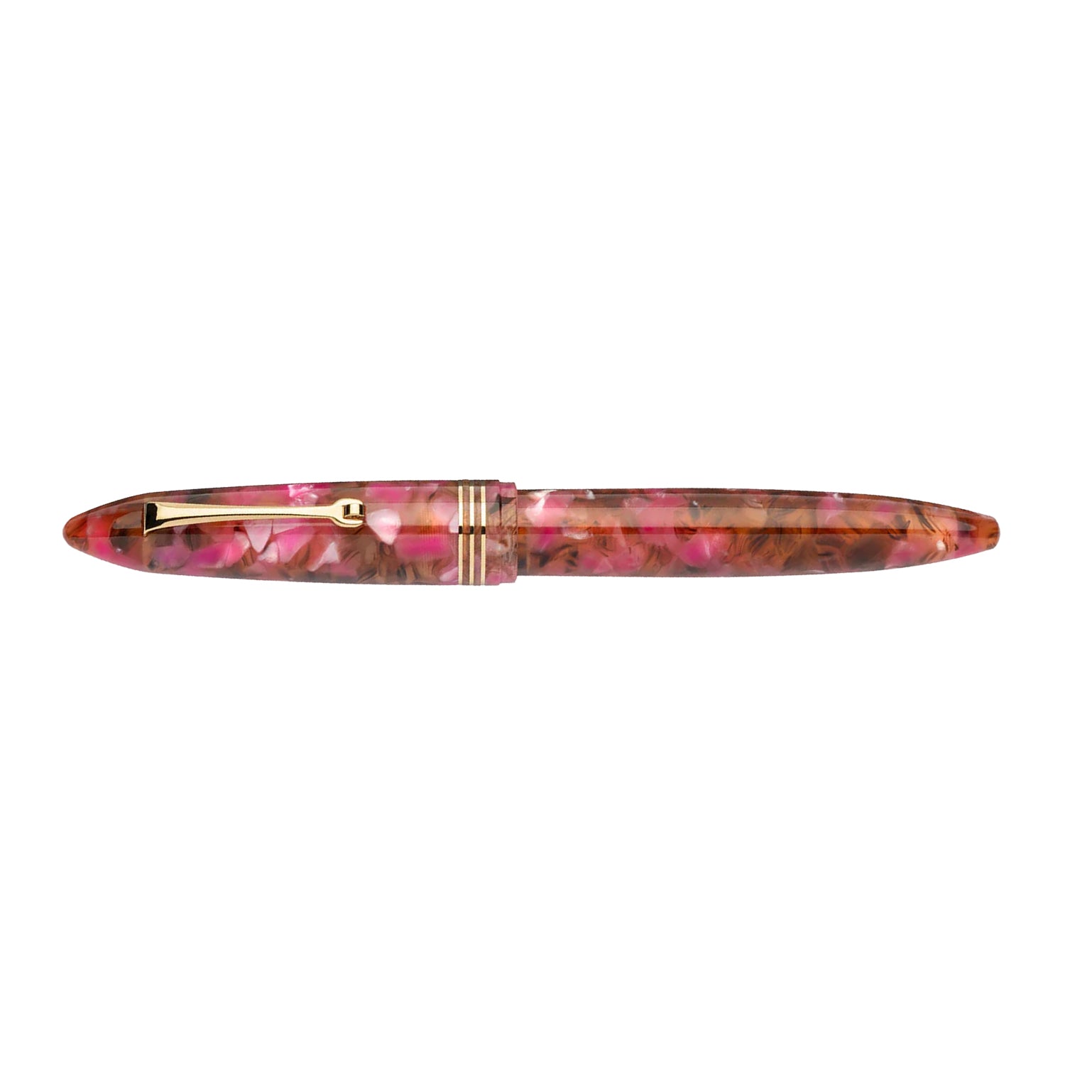 Leonardo Furore Lampone Selvatico Fountain Pen - Raspberry GT Stub 1.5