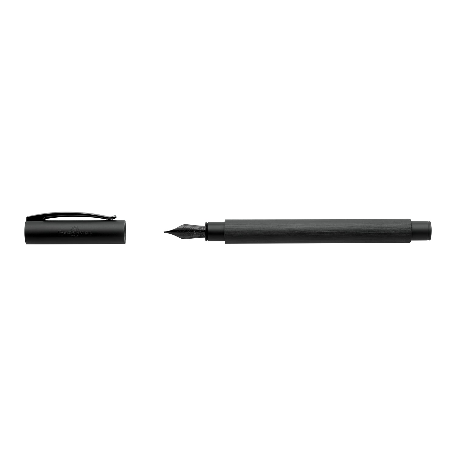 Faber-Castell Ambition Fountain Pen - All Black PVD (Special Edition) F