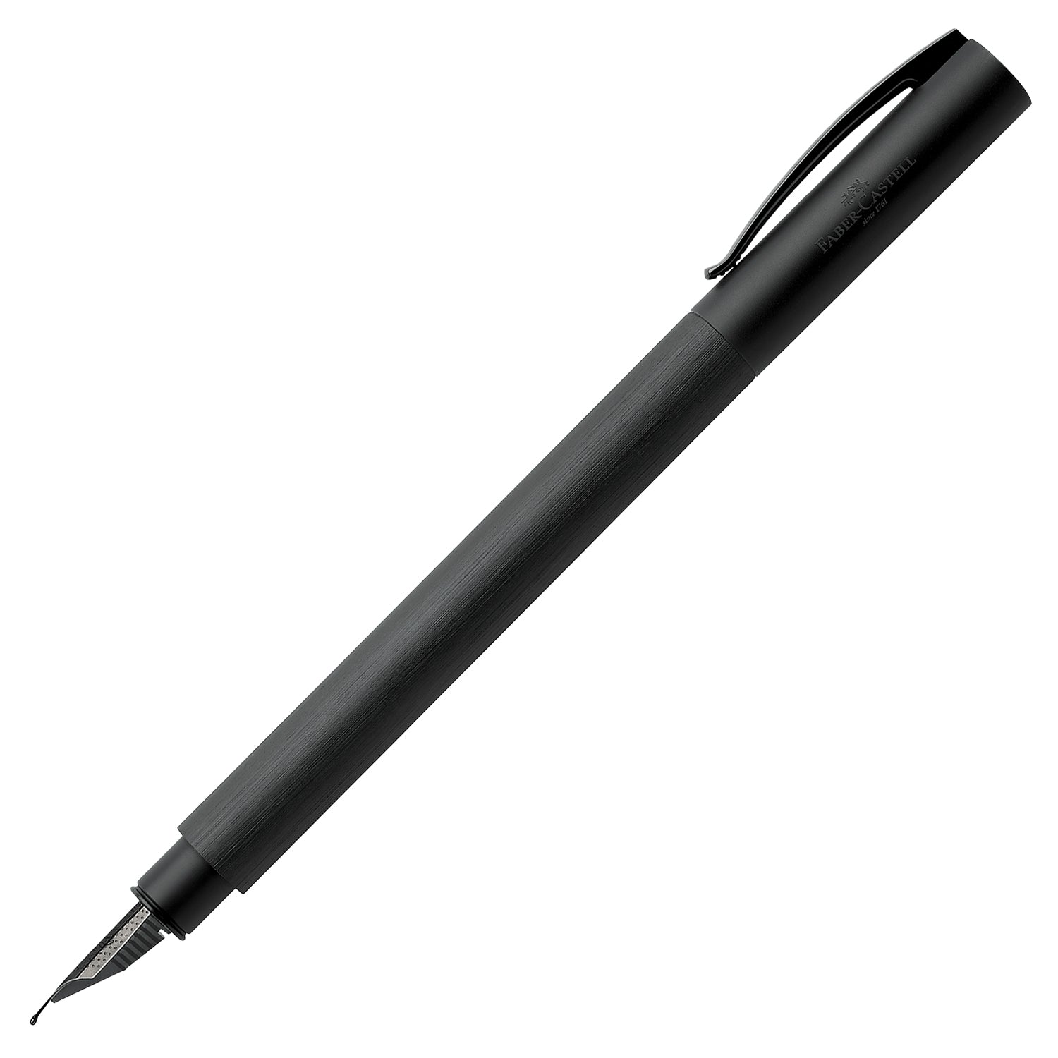Faber-Castell Ambition Fountain Pen - All Black PVD (Special Edition) F
