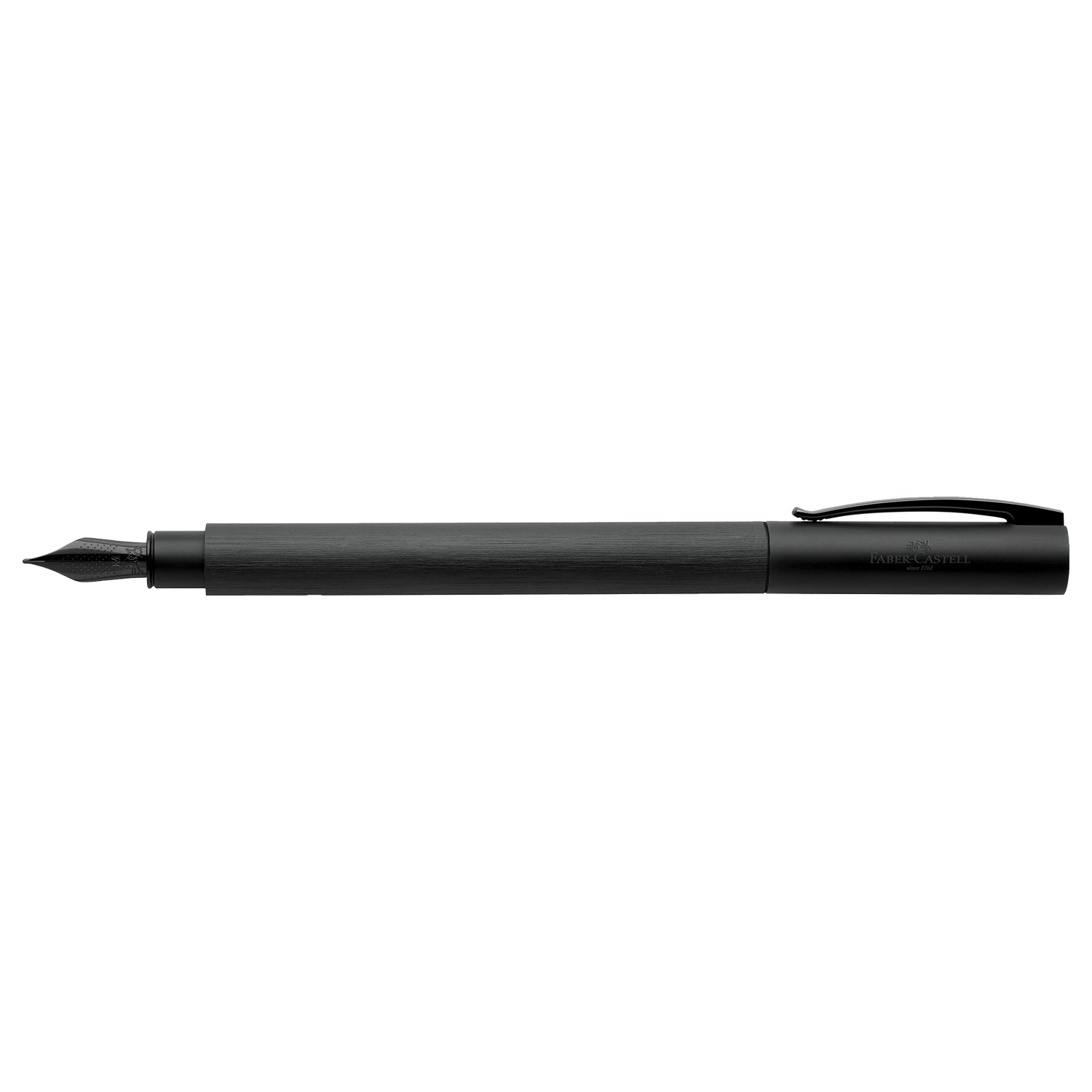 Faber-Castell Ambition Fountain Pen - All Black PVD (Special Edition) F