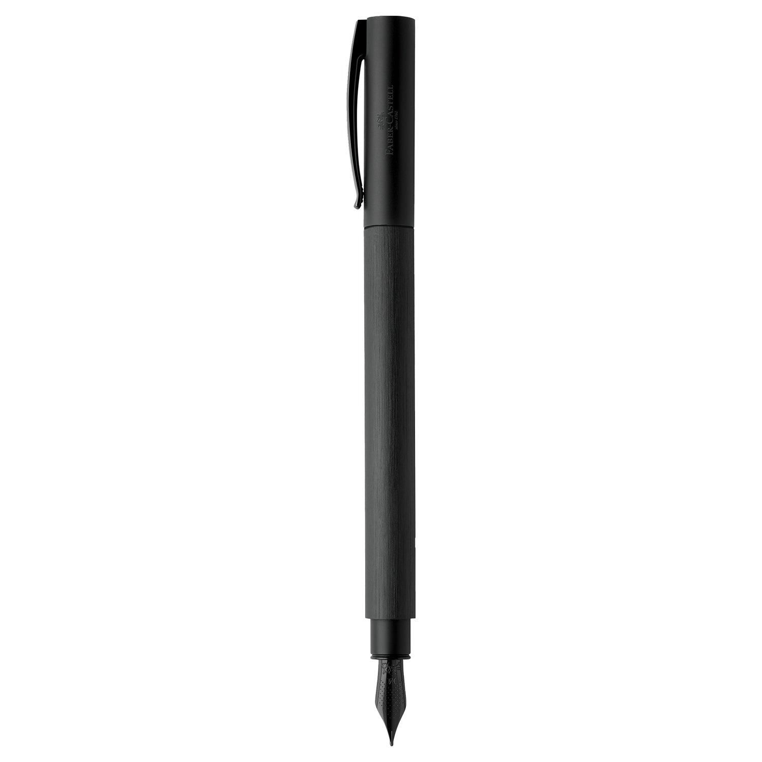 Faber-Castell Ambition Fountain Pen - All Black PVD (Special Edition) F