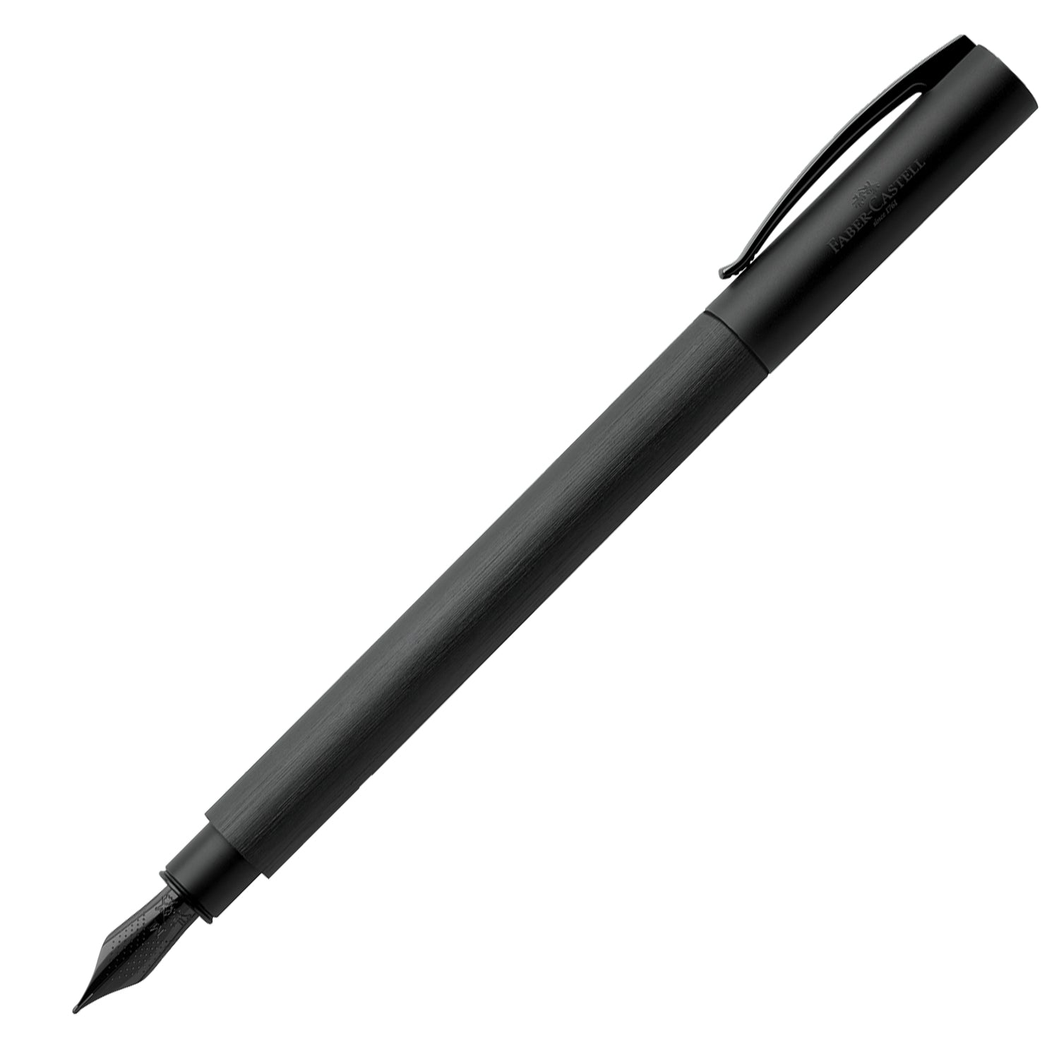 Faber-Castell Ambition Fountain Pen - All Black PVD (Special Edition) F