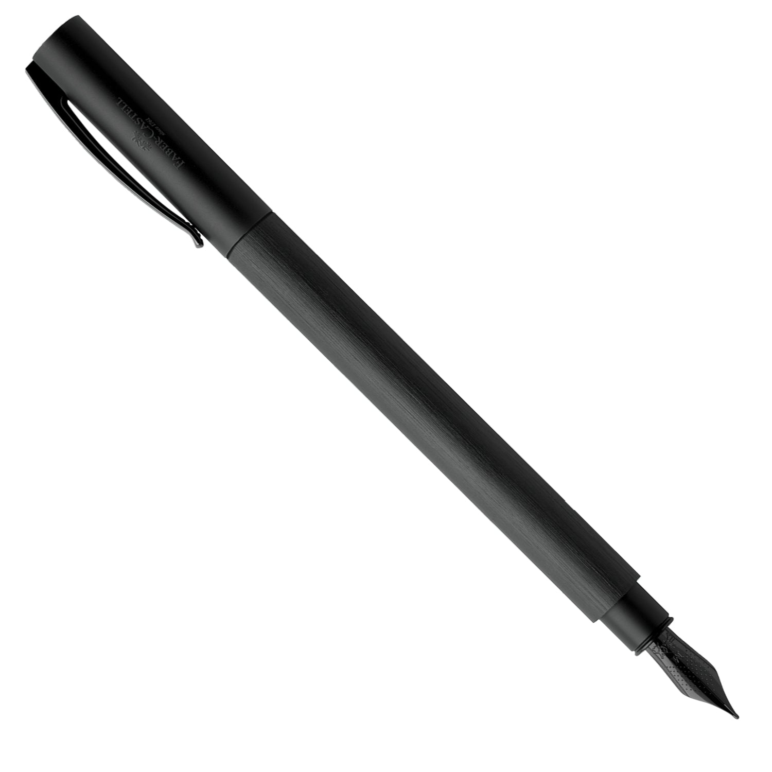 Faber-Castell Ambition Fountain Pen - All Black PVD (Special Edition) F