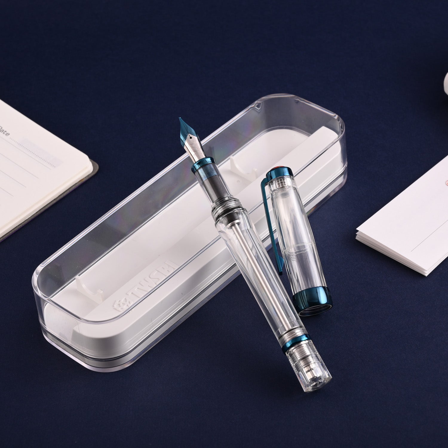 TWSBI Vac700R Fountain Pen In Kyanite Special Edition Extra Fine