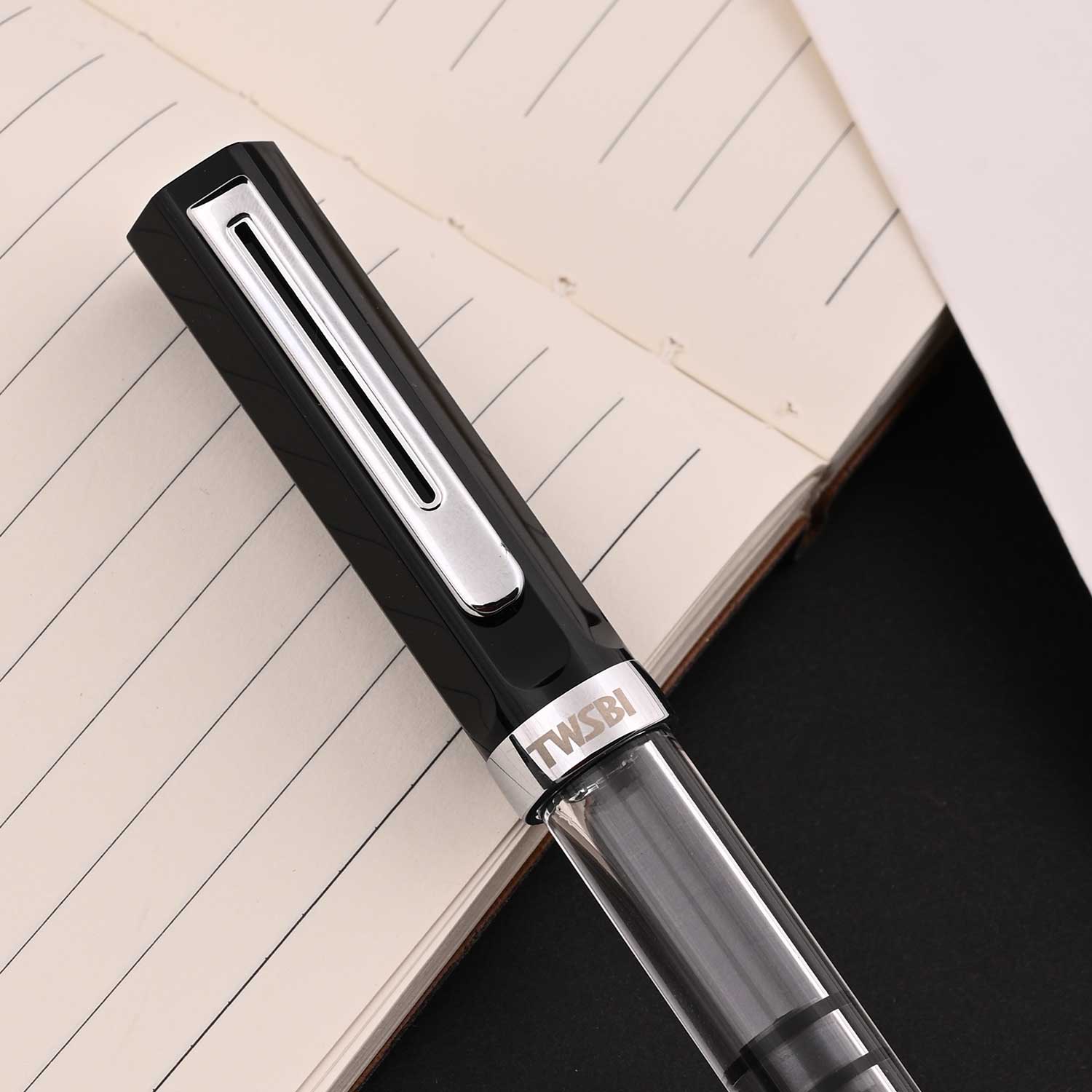 Twsbi Eco Black Fountain Pen Extra Fine 