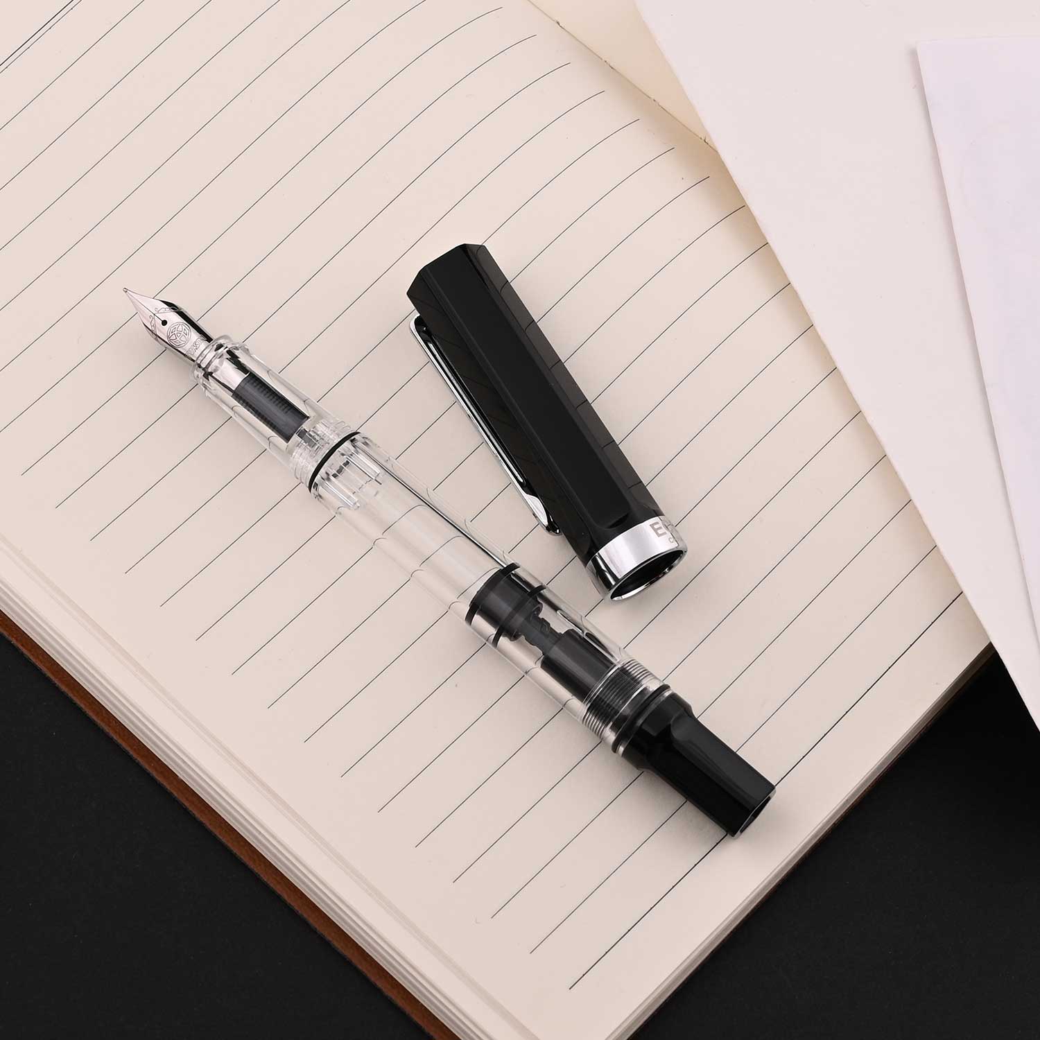 Twsbi Eco Black Fountain Pen Extra Fine 
