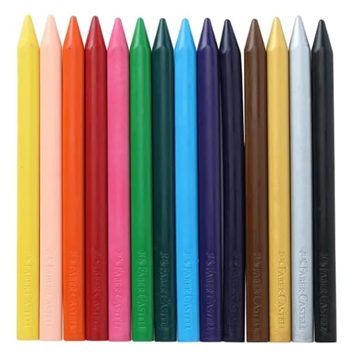 Faber-Castell Erasable Plastic Crayon Set Gift Pack- 110mm, Pack Of 25 (Assorted)