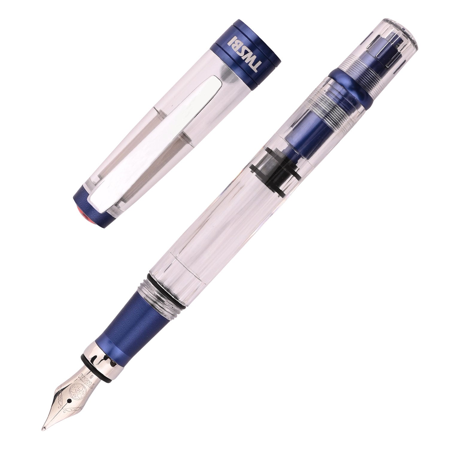 TWSBI Diamond 580ALR Navy Blue Fountain Pen - Fine Nib - Limited Edition