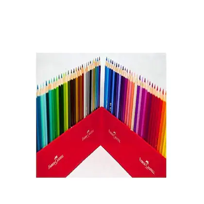 Faber-Castell 48 Shades Aquarelle Full Length Water Colour Pencils