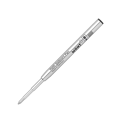 Mont Blanc Ballpoint Pen Refill (B) 2 Pcs Mystery Black MB 116191 Regular Import Goods