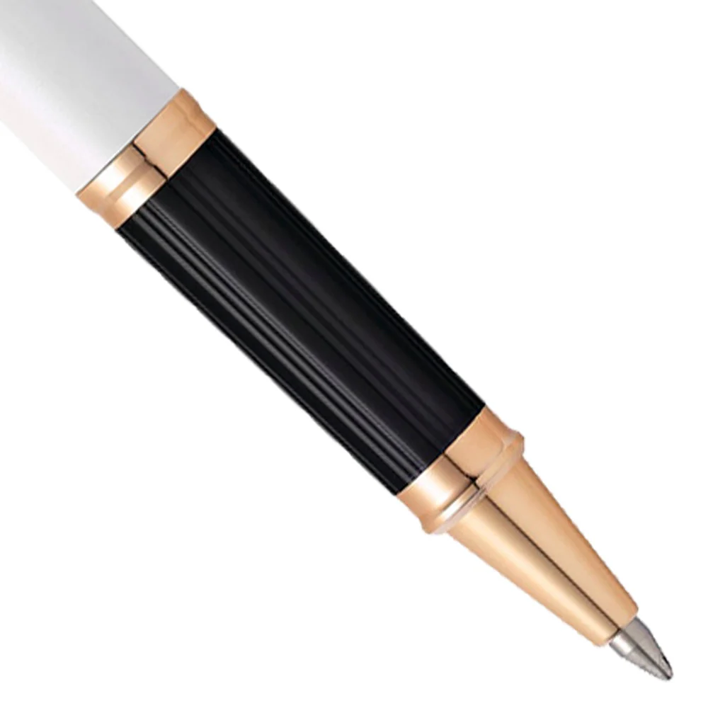 Century® II Pearlescent White Lacquer Rollerball Pen