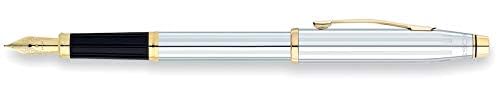 Cross Century II, Medalist, Fountain Pen, 23 Karat Gold Plated Nib Fine (3309-FF) Visit The Cross Store