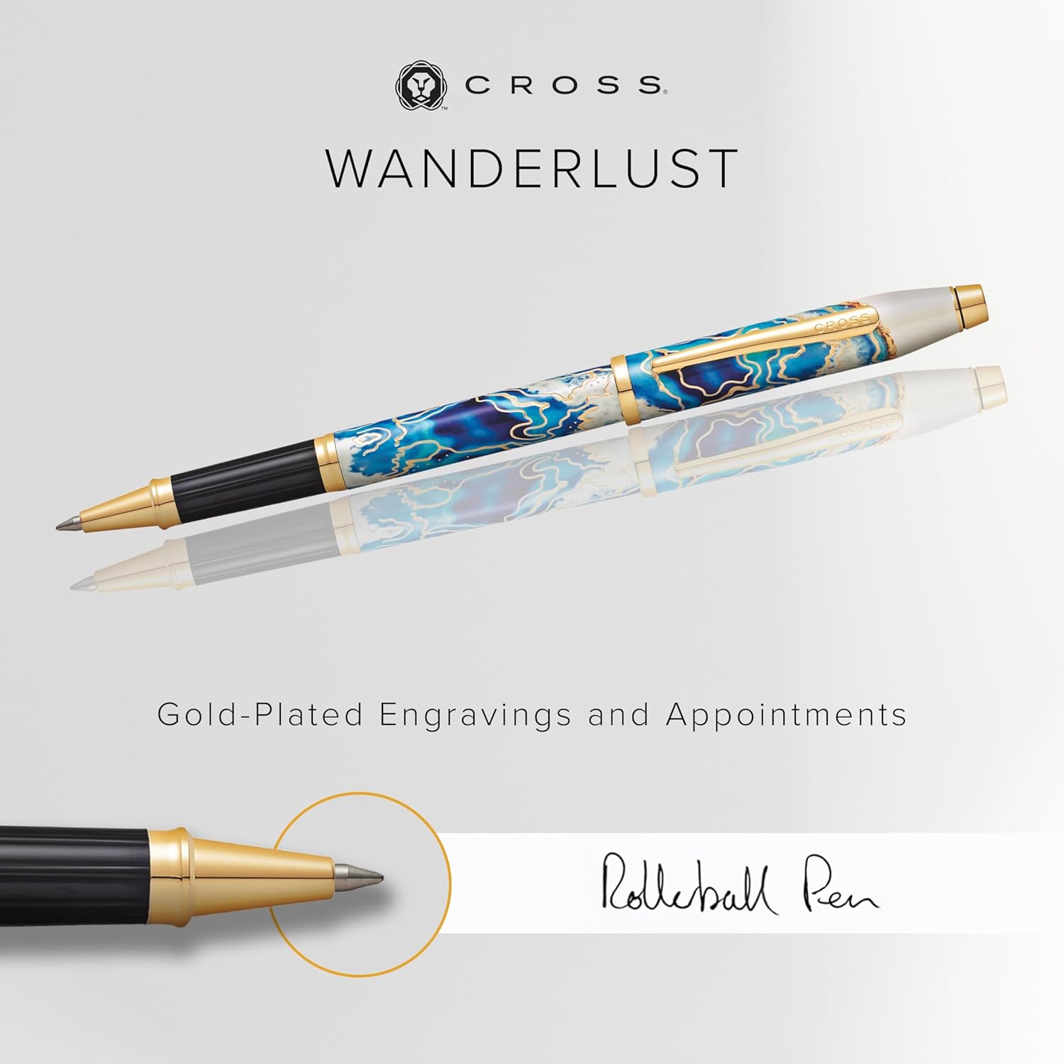 Cross Wanderlust Malta Rollerball Pen AT0755-4 Selectip® Rollerball Pen