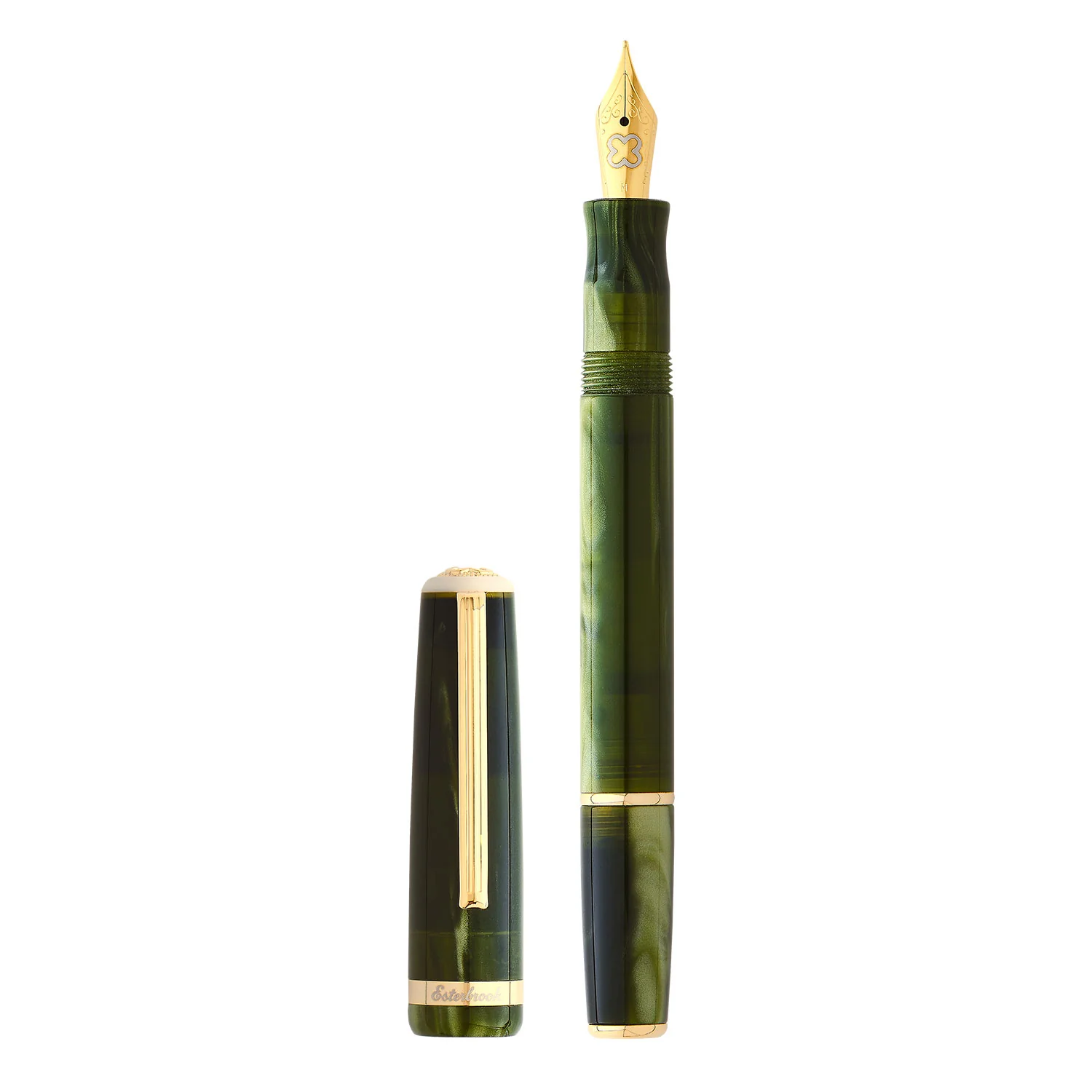 Esterbrook JR Pocket Fountain Pen - Palm Green GT Medium