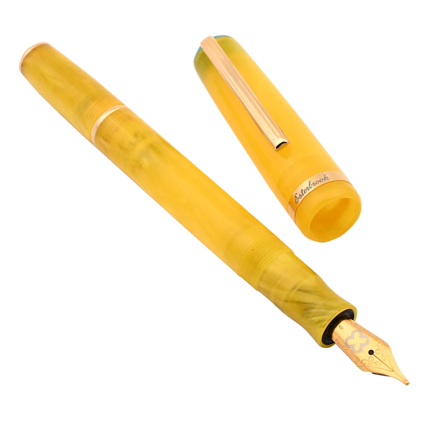 Esterbrook JR Pocket Fountain Pen - Lemon Twist GT Broad