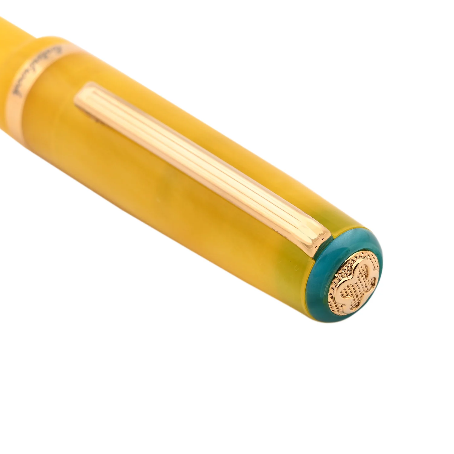 Esterbrook JR Pocket Fountain Pen - Lemon Twist GT Broad