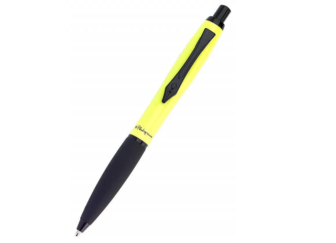 Platignum Yellow Ball Point Pen-50430
