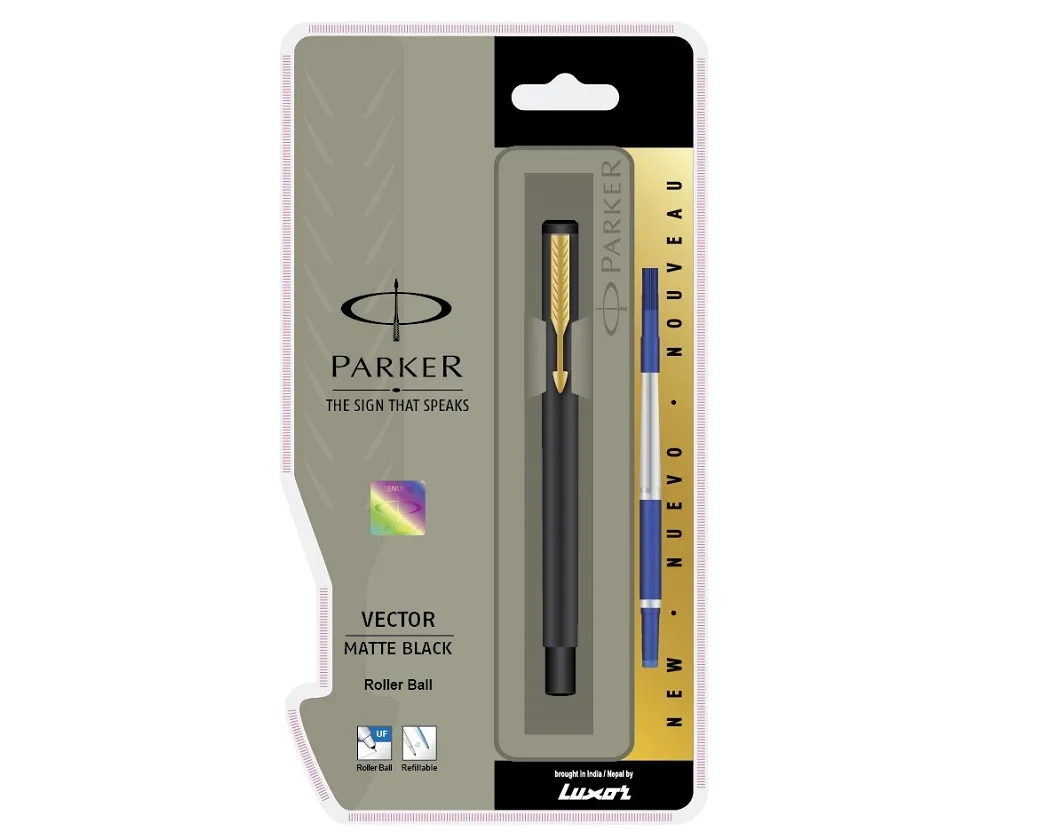 Parker Vector Standard GT Roller Ball Pen (Black)