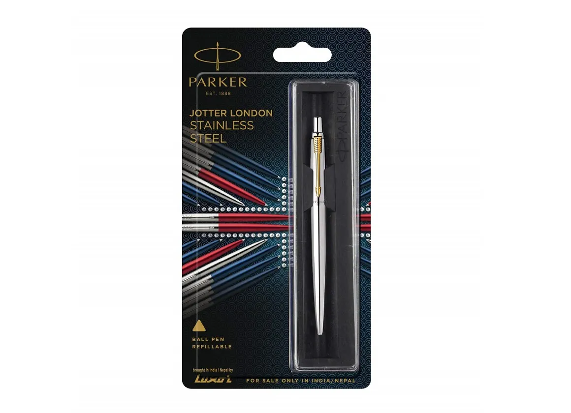 Parker Jotter London Stainless Steel GT Ball Pen
