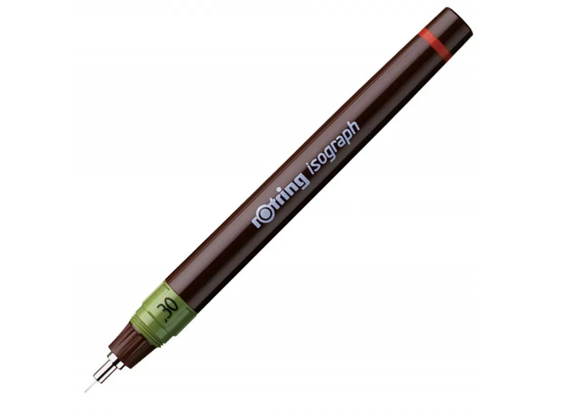 Rotring Isograph Drawing pen, thickness 0.3 mm