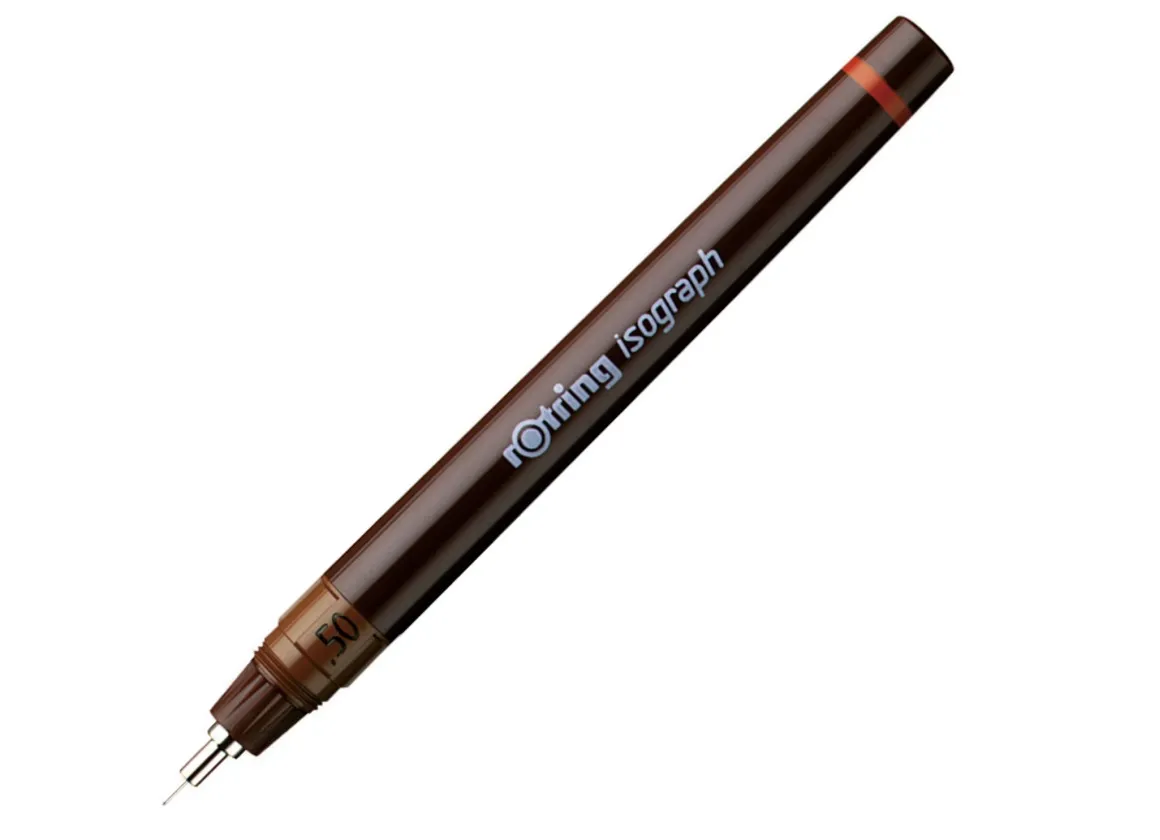 Rotring Isograph Drawing pen, thickness 0.5 mm