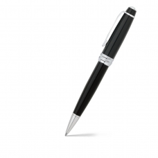 Cross AT0452-7 Bailey Ballpoint Pen – Black With Chrome Trims