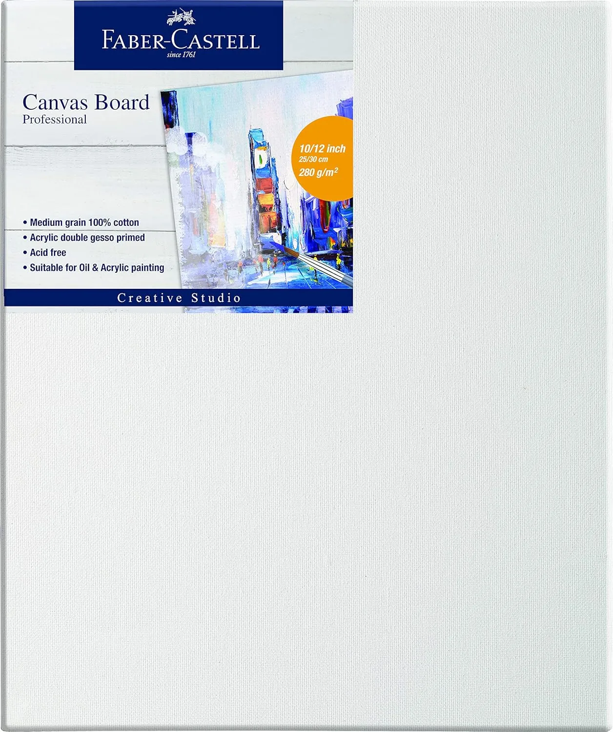 Faber-Castell Art Canvas Board - 20 cm x 30 cm