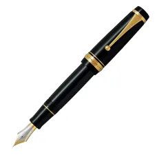 PILOT | CUSTOM URUSHI | 18K gold with rhodium plating Black | fountain pen | Broad