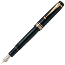 PILOT | CUSTOM 845 | 18k Gold With Rhodium Plating Black | Fountain Pen | Broad