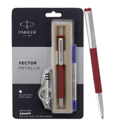 Parker Vector Standard CT Roller Ball Pen (Red)