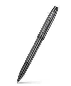 Sheaffer 100 9375 Ionic Gunmetal Grey Rollerball Pen with Shiny PVD Trims