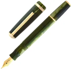 Esterbrook JR Pocket Fountain Pen - Palm Green GT Fine